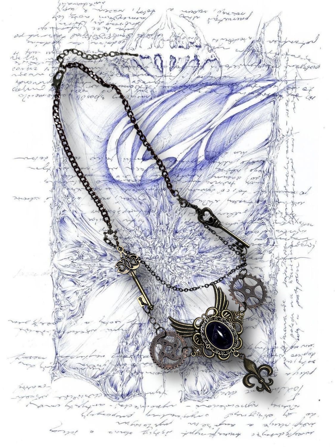 fantasy key necklace 상품이미지2