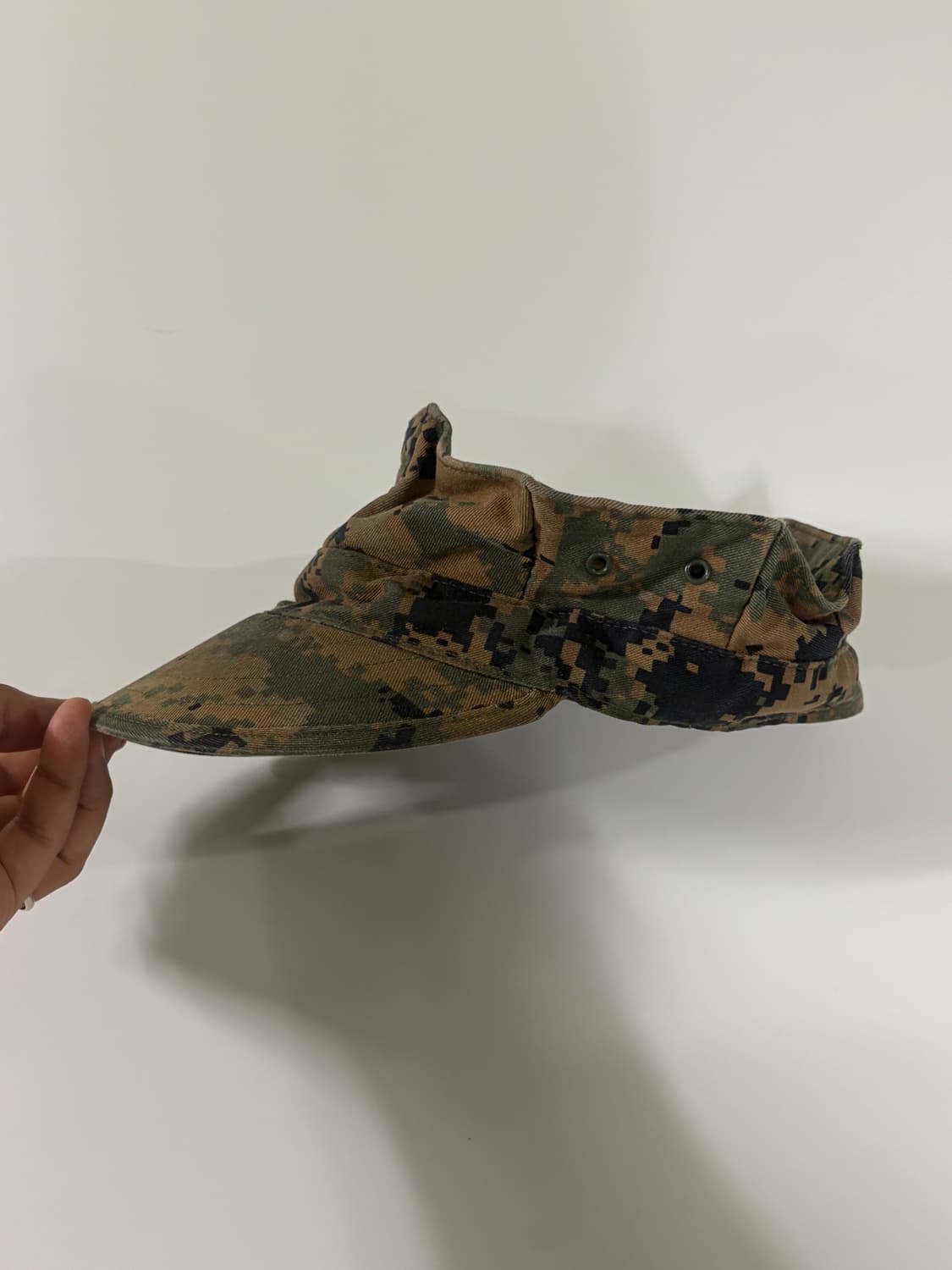 미해병대(USMC) 우드랜드 팔각모 모자 상품이미지3