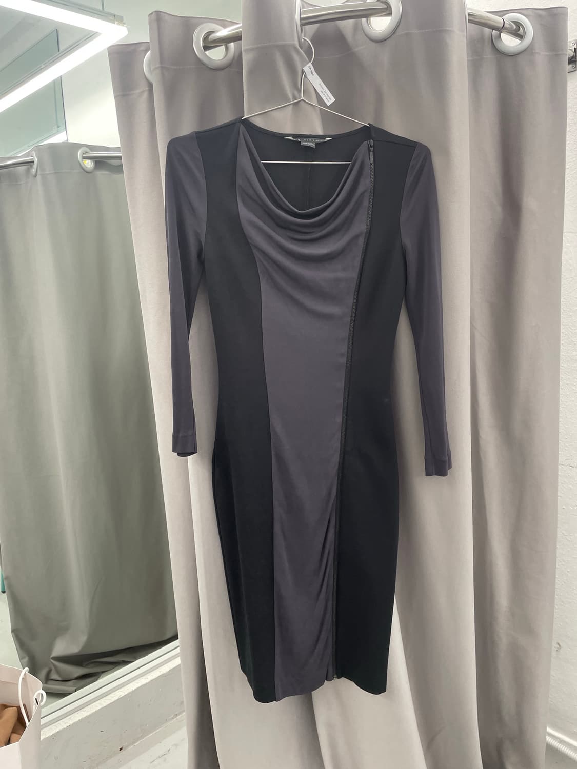 알마니익스체인지 비스코스 사이드 지퍼 드레스 상품이미지2