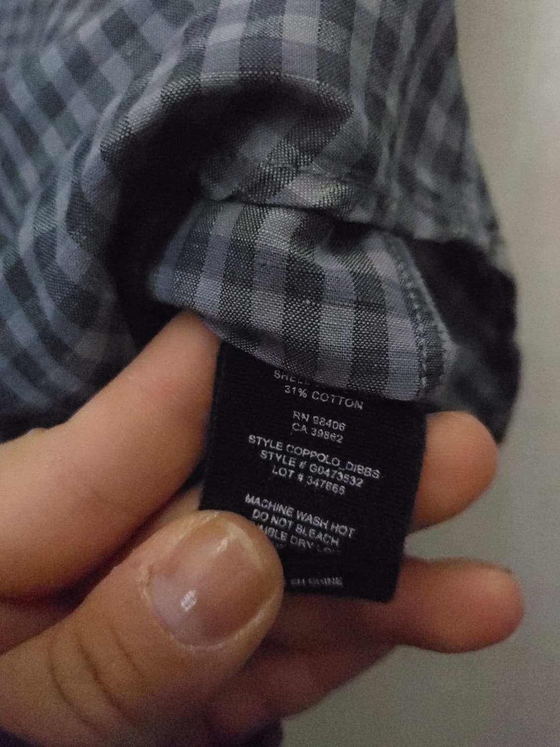 Theory 체크 반팔 셔츠 s 상품이미지6