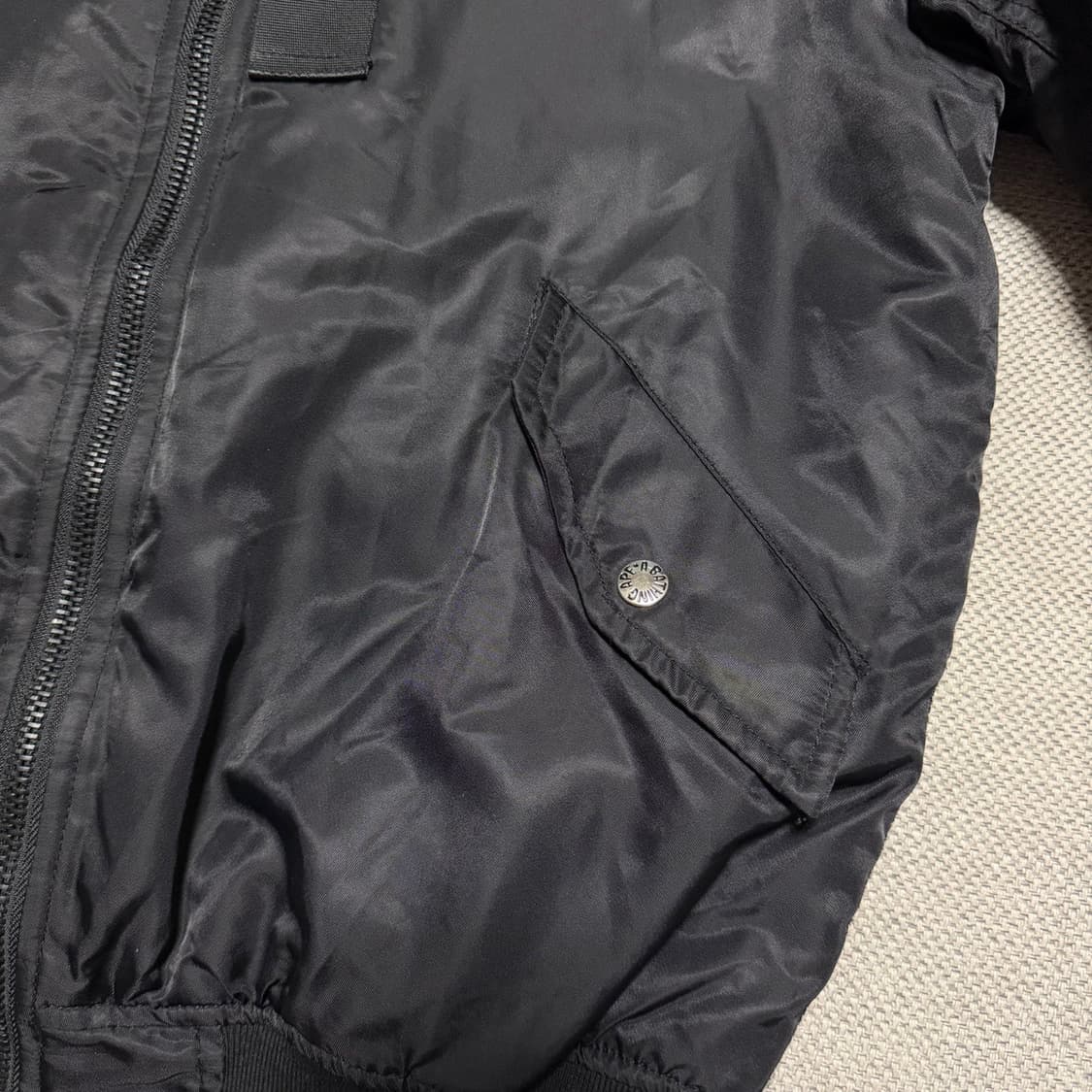 베이프 ma-1 타이거 x 샤크 항공 자켓 상품이미지4