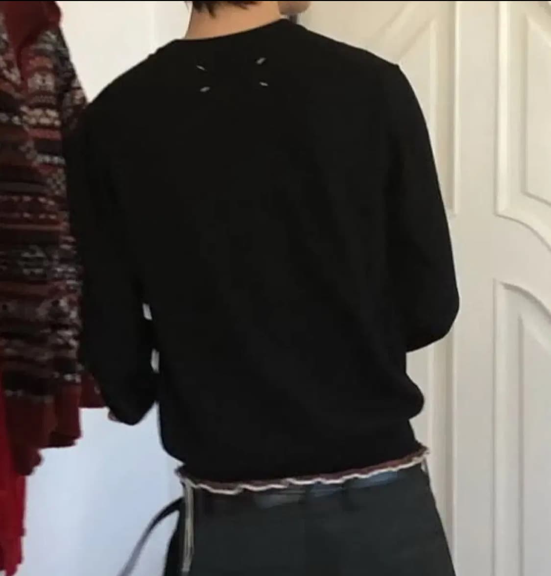 [S] 마르지엘라 레이어드니트 그레이 상품이미지2