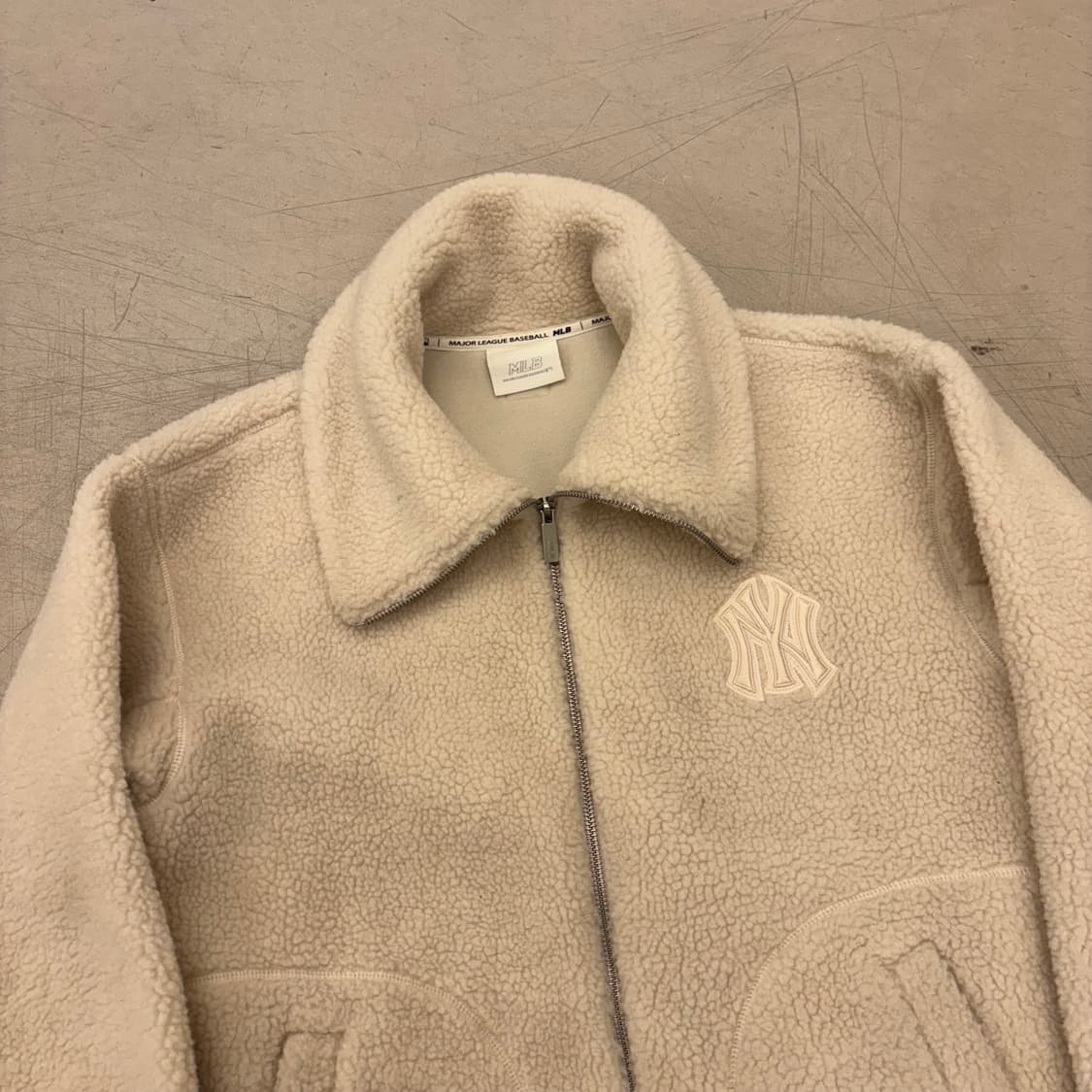 MLB 양키즈 양털 뽀글이 자켓 상품이미지2