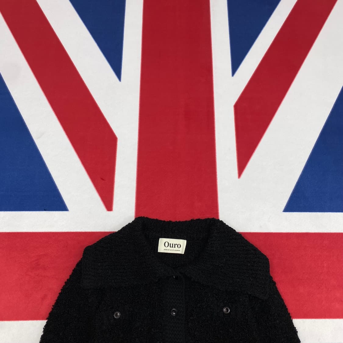 Ouro 컬리 카라 가디건 여성 Free 상품이미지2