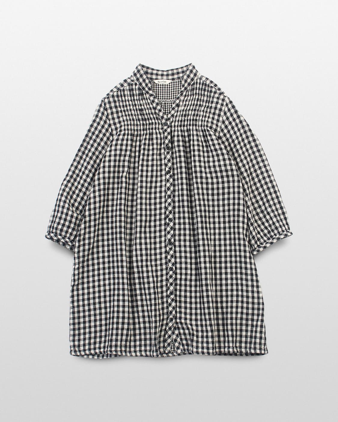 PUR COLORE Gingham Check One Piece  상품이미지1