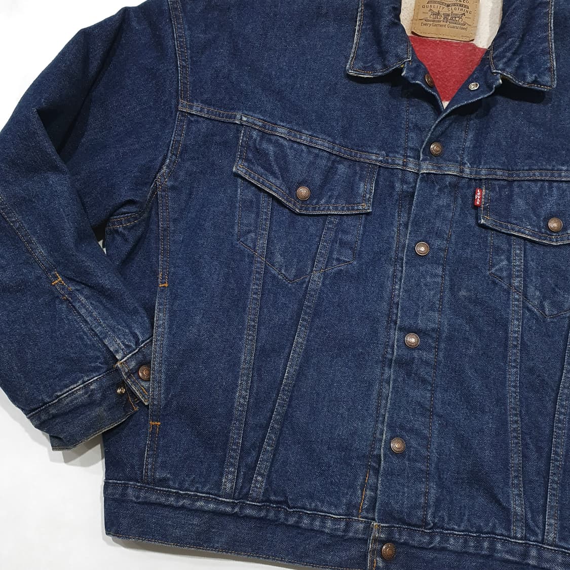 리바이스 hudsons bay 90s 리버서블 트러커 L (110) 상품이미지5