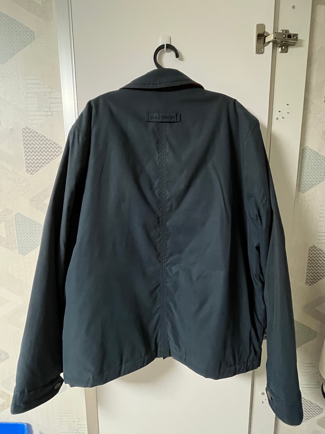 타미힐피거 남성 퀄팅 자켓 네이비 상품이미지2