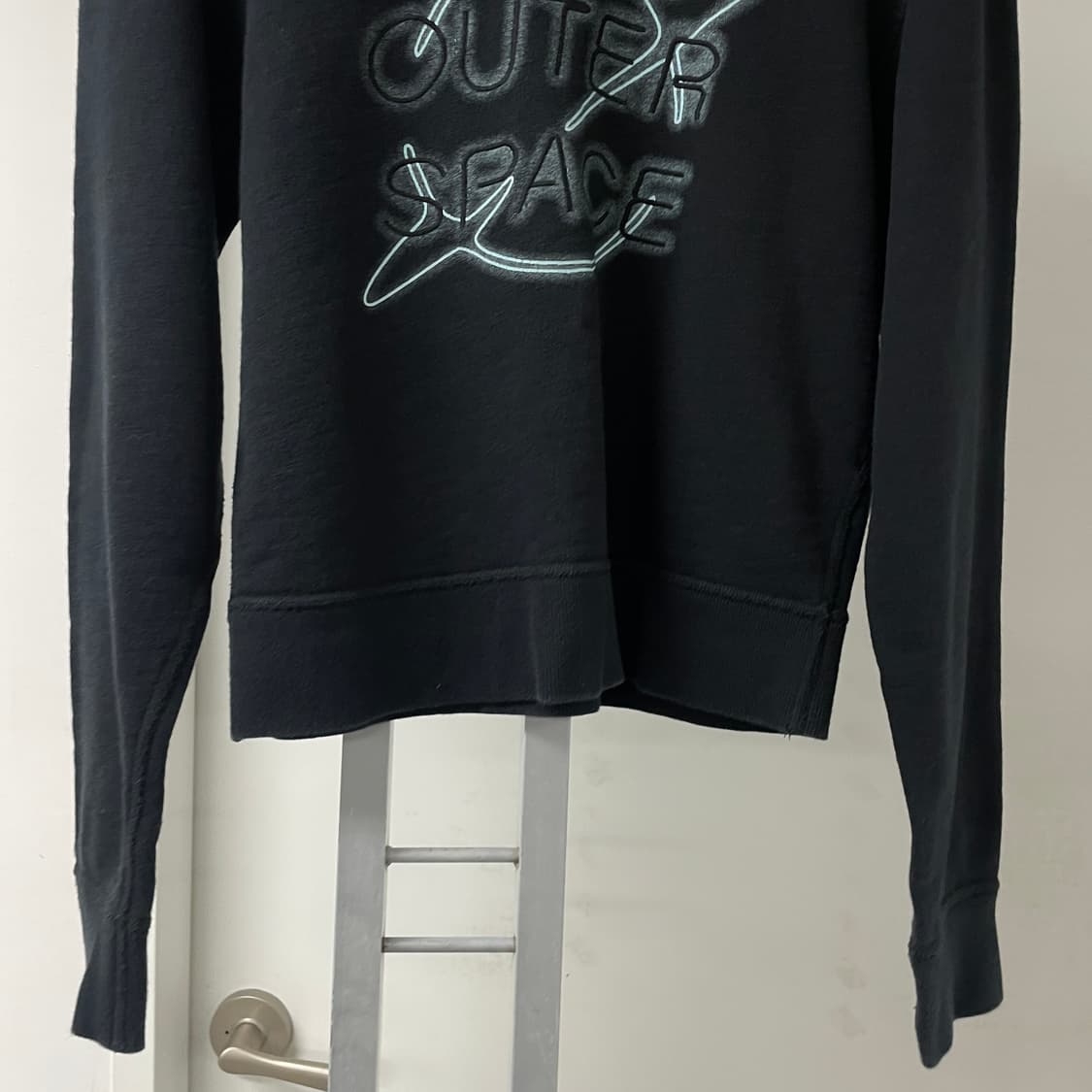 랙앤본 블랙 맨투맨 S(W) 상품이미지3