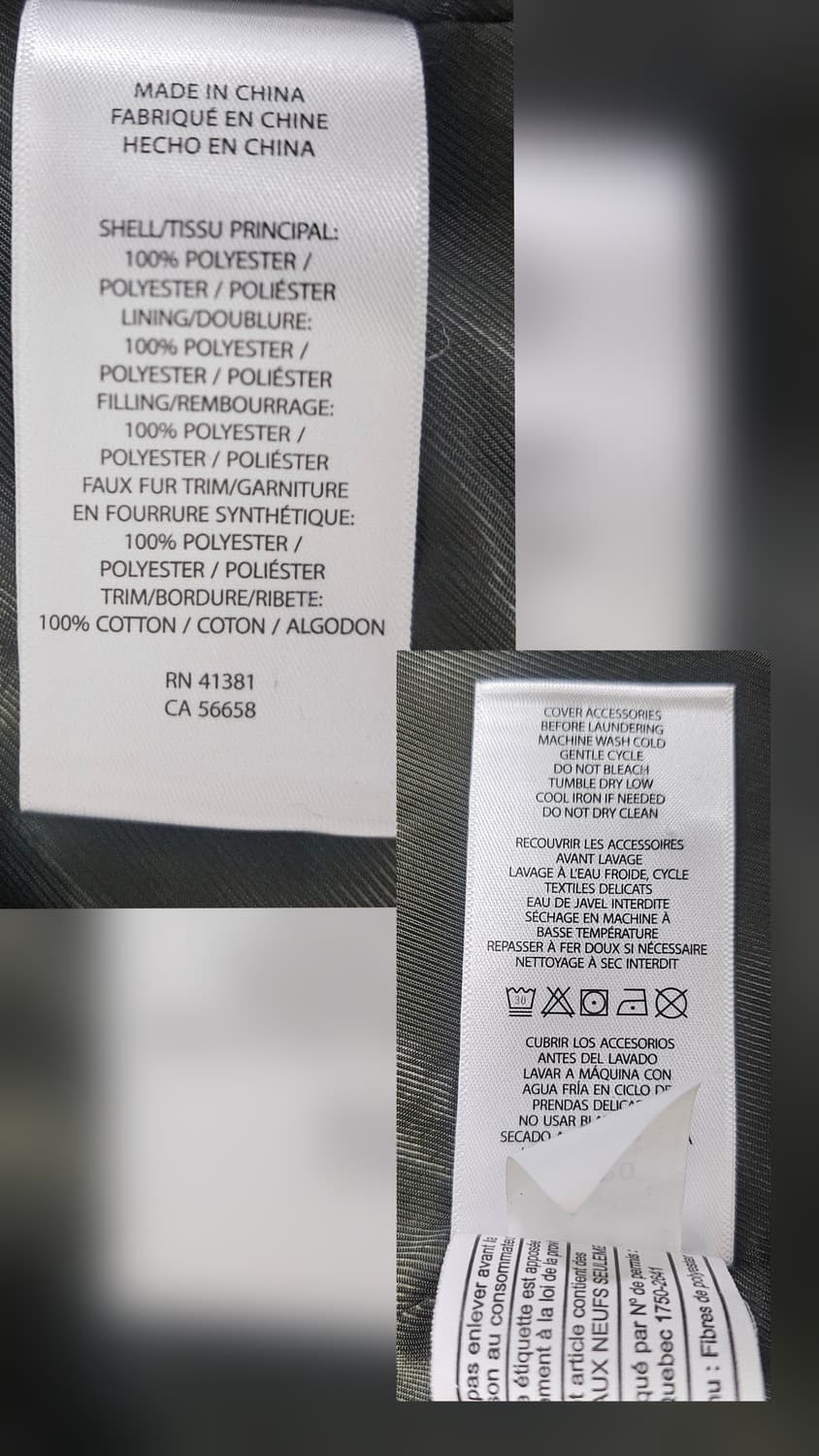 로렌랄프로렌 여성 누빔자켓 S 카키 퀼팅자켓 WL84 상품이미지6