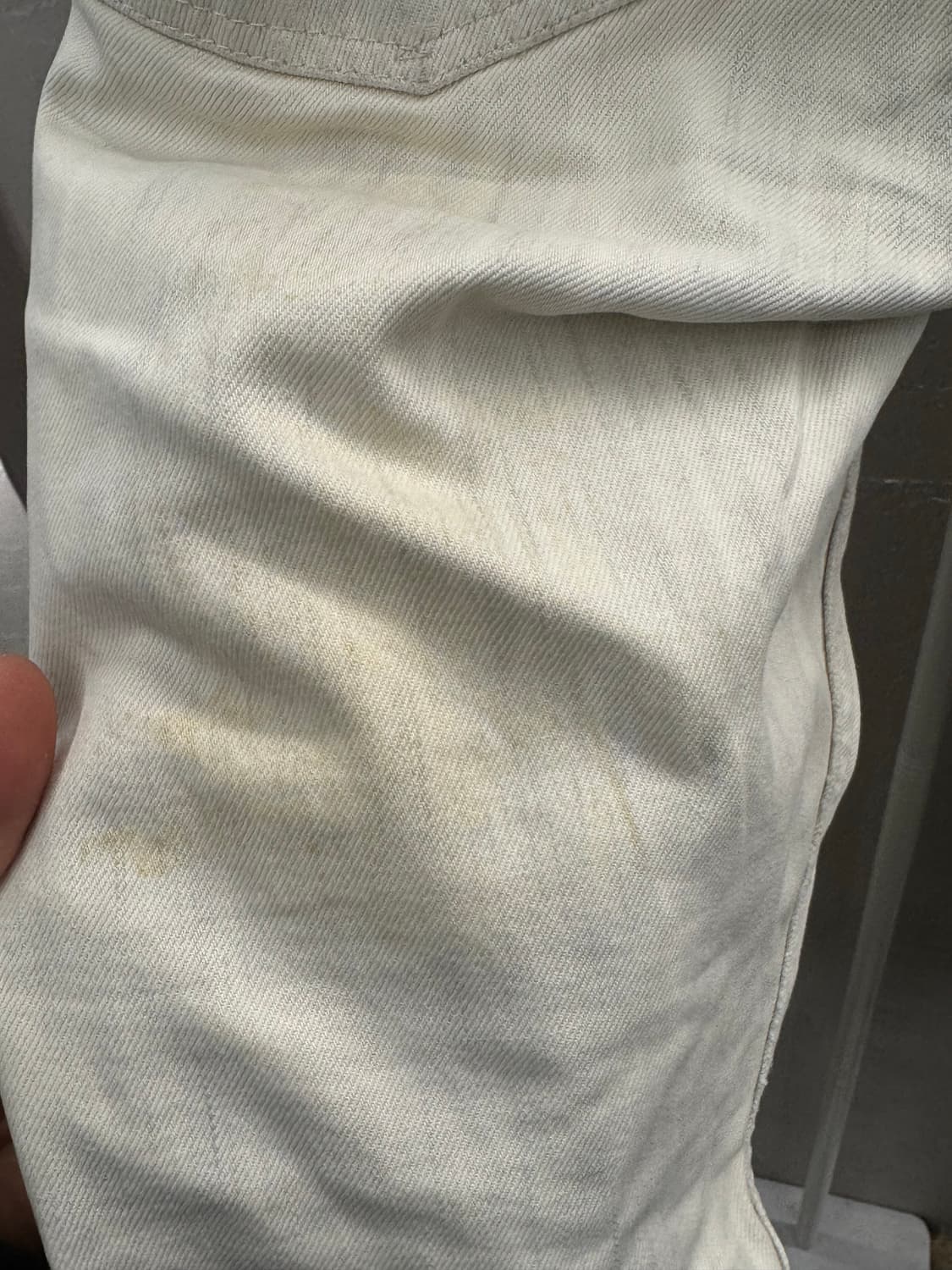 랄프로렌 화이트 데님 바지 32 상품이미지4