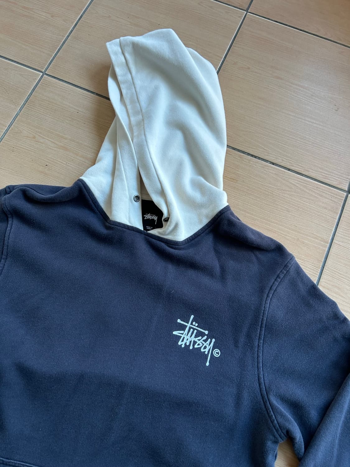 스투시 투톤 후디 상품이미지4