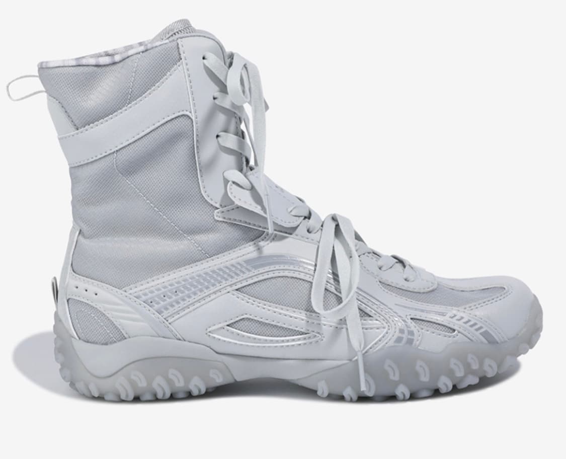 오호스X휠라 에샤페 미드 그레이 250 상품이미지3