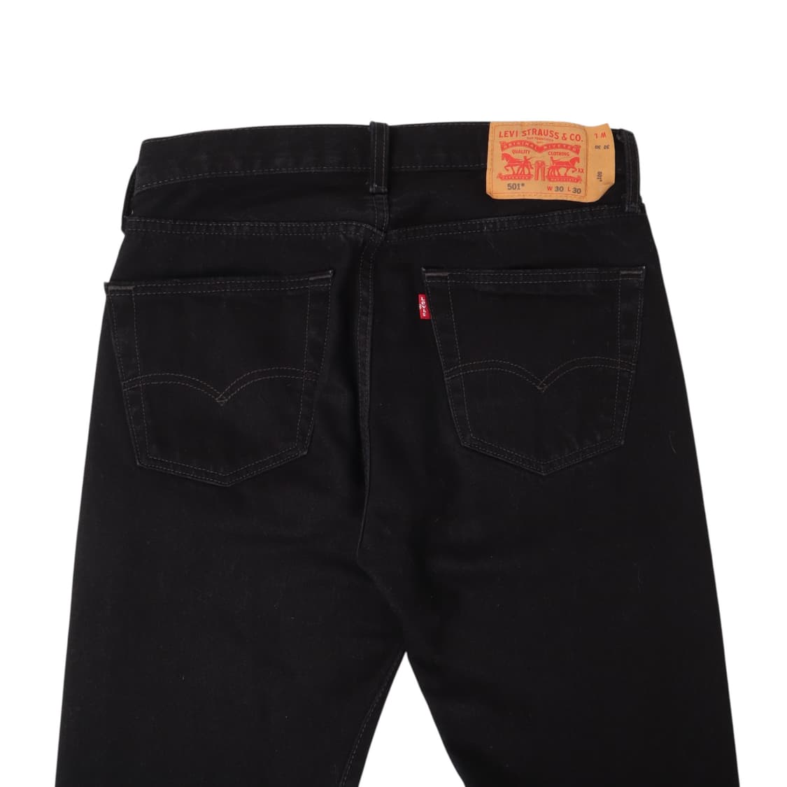 리바이스 501 오리지널핏 블랙 진 데님팬츠 상품이미지2