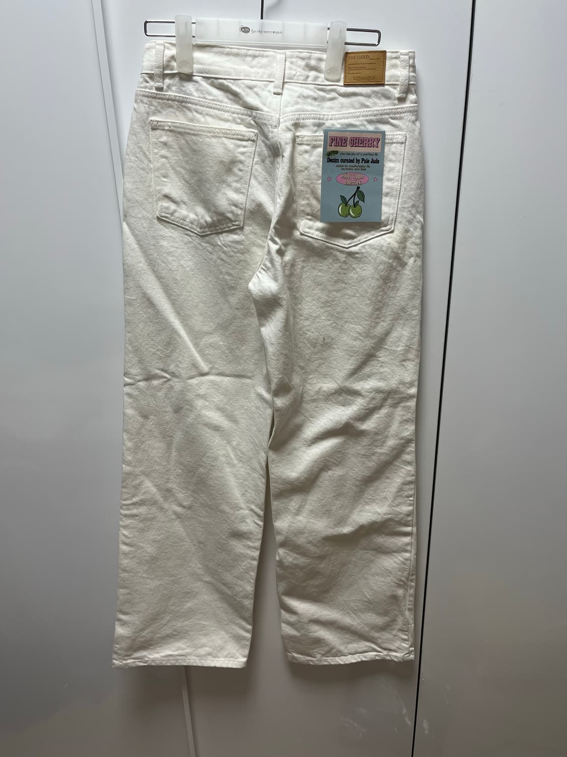 (새상품)화이트 바지 상품이미지2