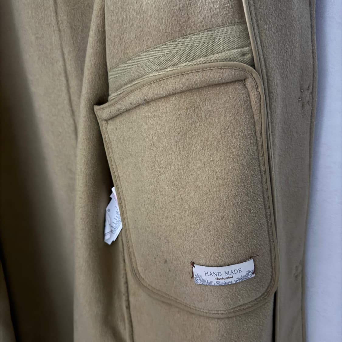 써스데이아일랜드 오버핏 하이넥 코트 S (여성 66-77정도) 상품이미지6