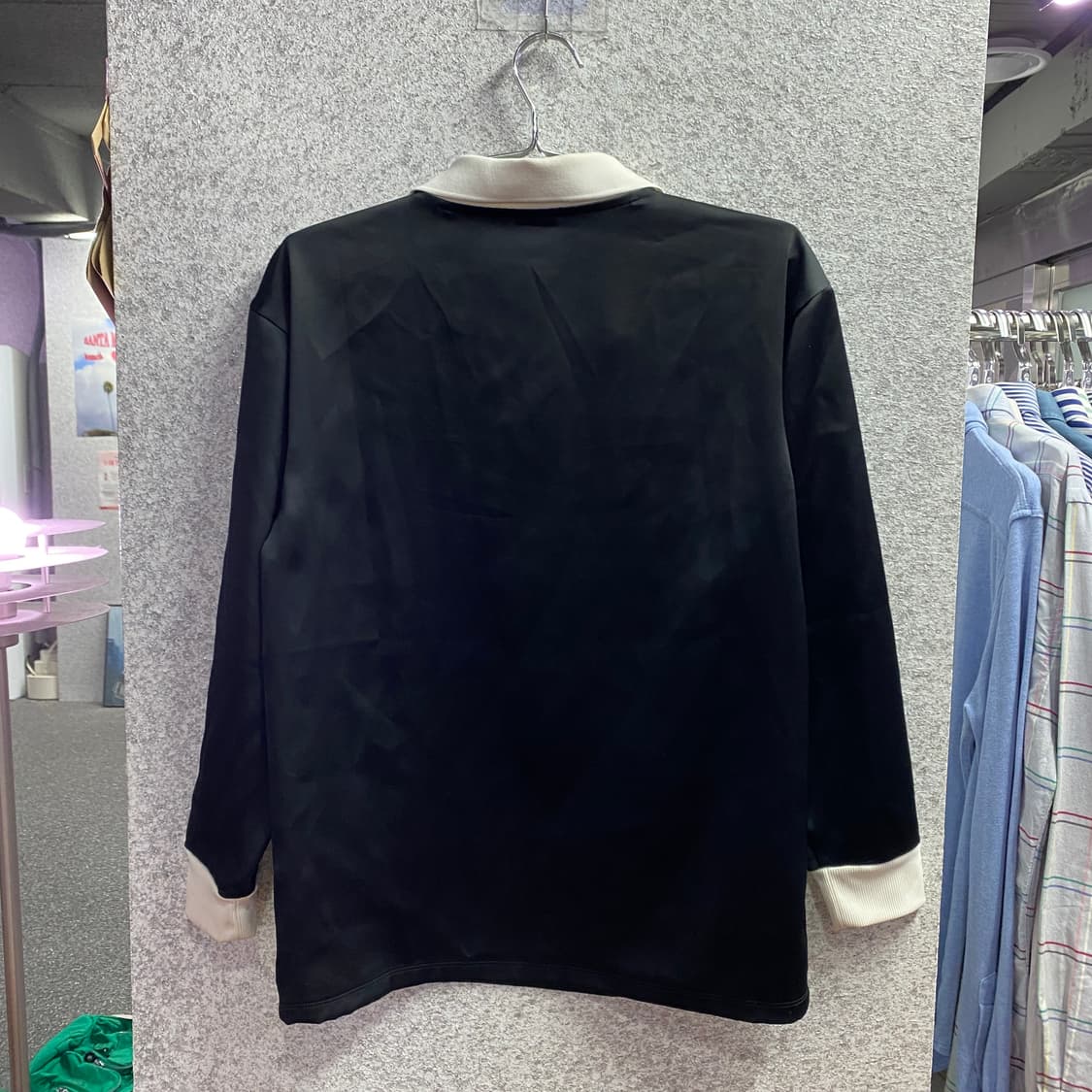 아디다스 삼선 사틴 롱슬리브 티셔츠 B4296 상품이미지5