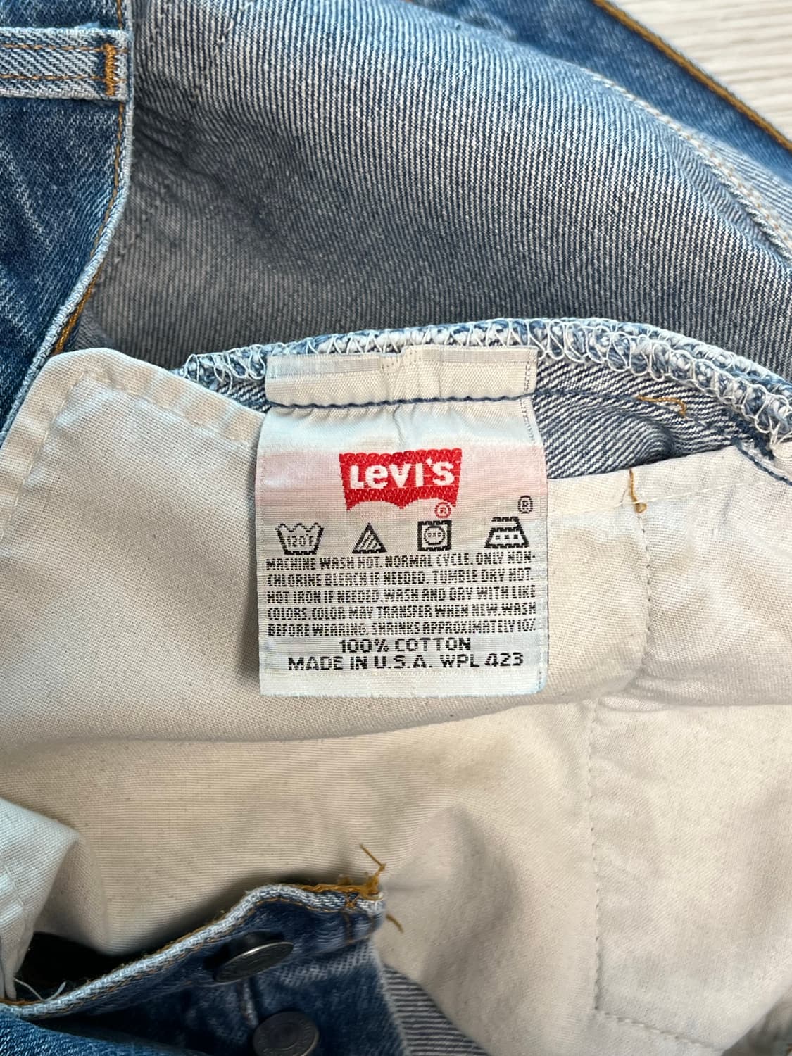90's 리바이스 501xx 데님 팬츠 상품이미지6