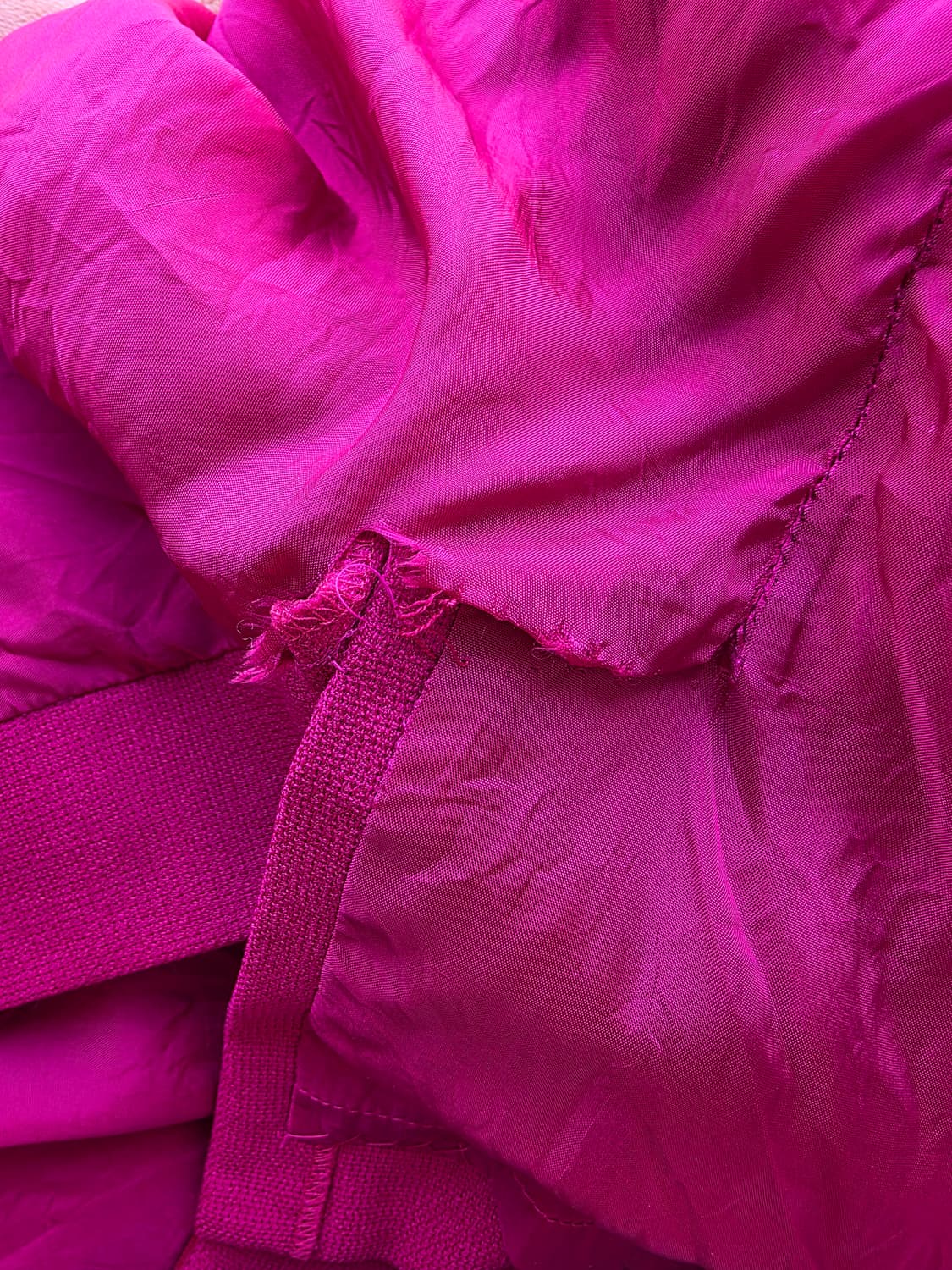 준아시다 핫핑크 랩 스타일 원피스 상품이미지5