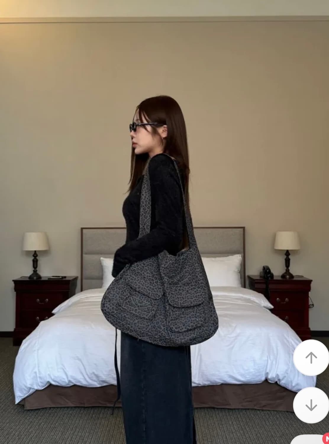 (새상품)레오파드백 호피팩 숄더백 크로스백 상품이미지4