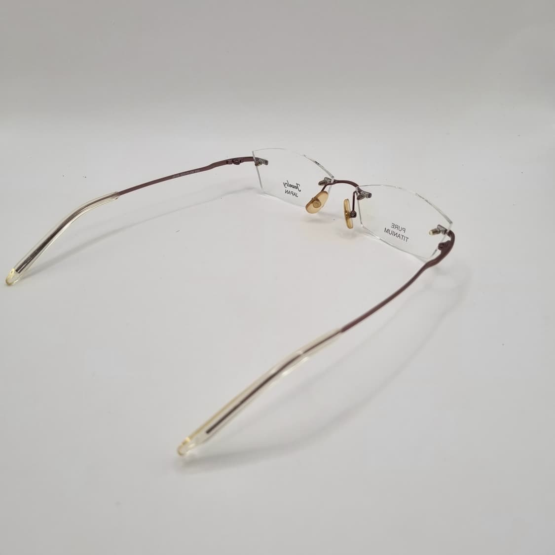 데드스탁 Jewelry 무테 퓨어티탄늄 버건디컬러 상품이미지6