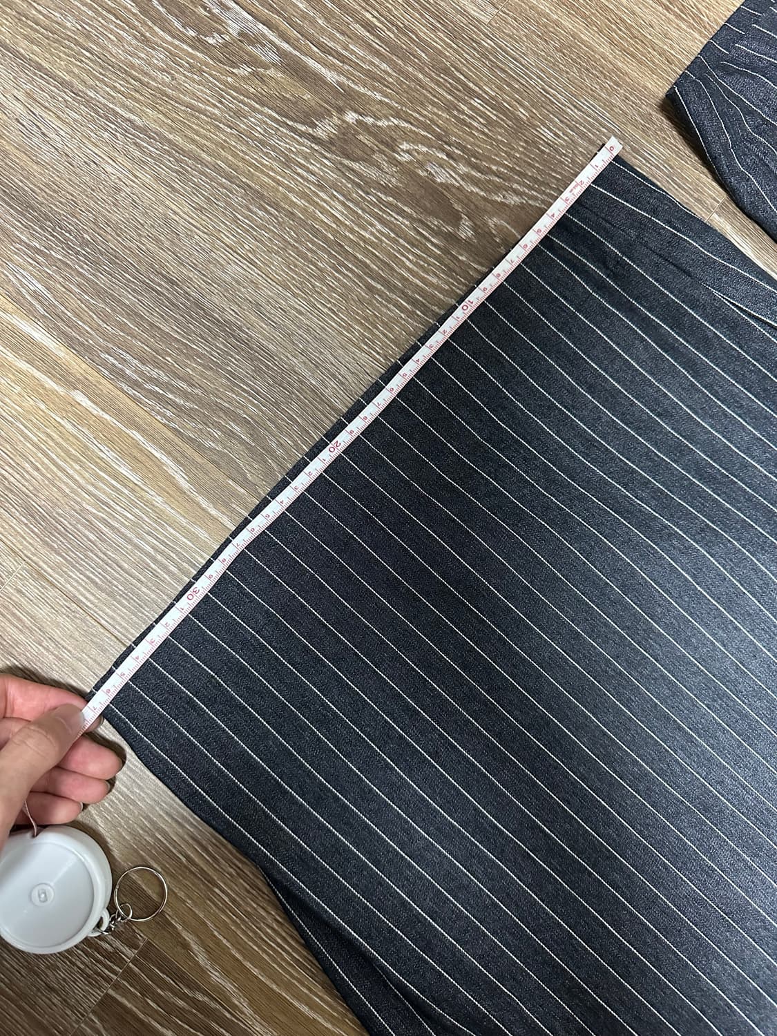 Push Push pinstripe wide pants 상품이미지6