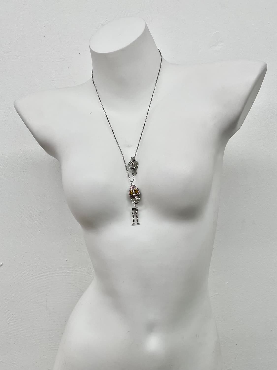 마크제이콥스 스컬 큐빅 네크리스*레어 상품이미지3