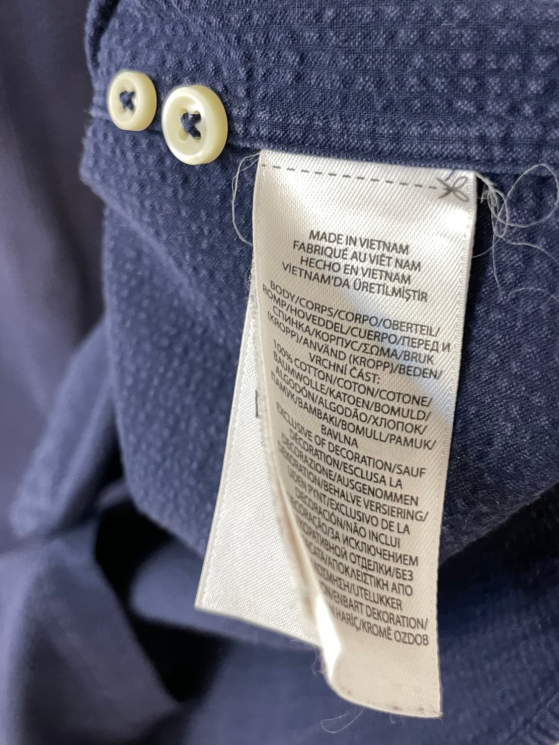 폴로 언턱드핏 반팔 셔츠  상품이미지6