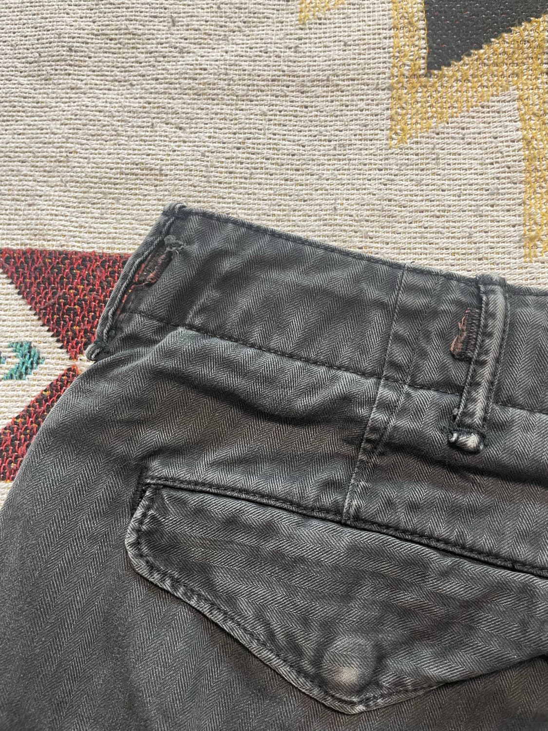 RRL 밀리터리 블랙 카고 숏팬츠(33) 상품이미지9