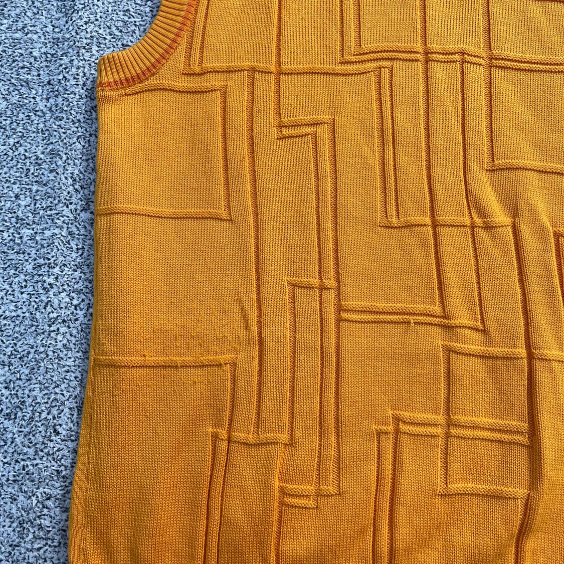 100 엘르 골프 니트 조끼 0320M 상품이미지4