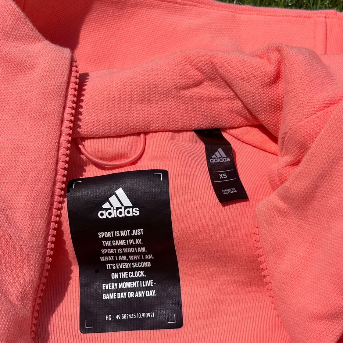 XS)아디다스 딸기우유 후드집업 상품이미지5