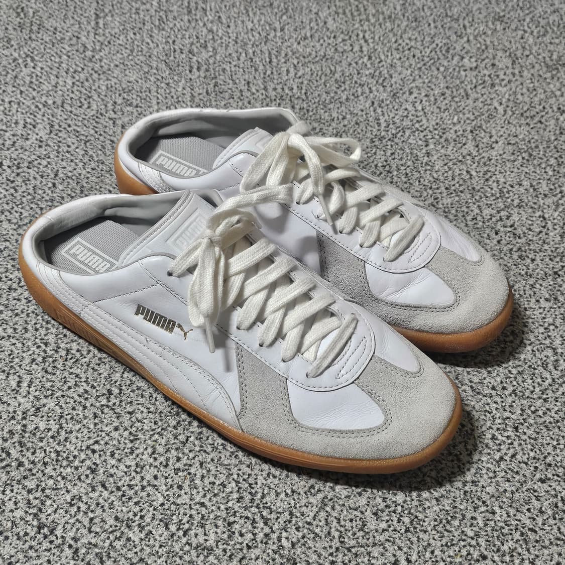 [280] 푸마 Puma 아미트레이너 뮬 화이트 상품이미지4