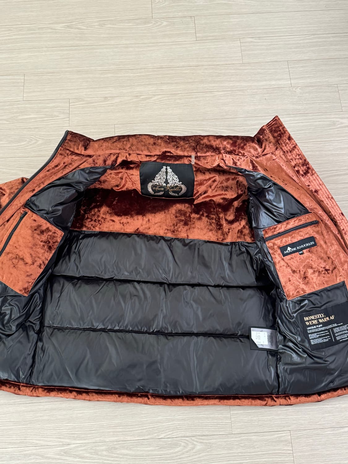 무스너클 패딩 오리털 상품이미지4