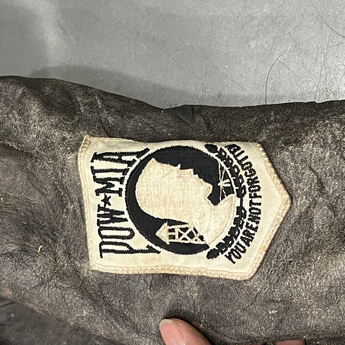  빈티지 레더 A-2 자켓 y14984 상품이미지5