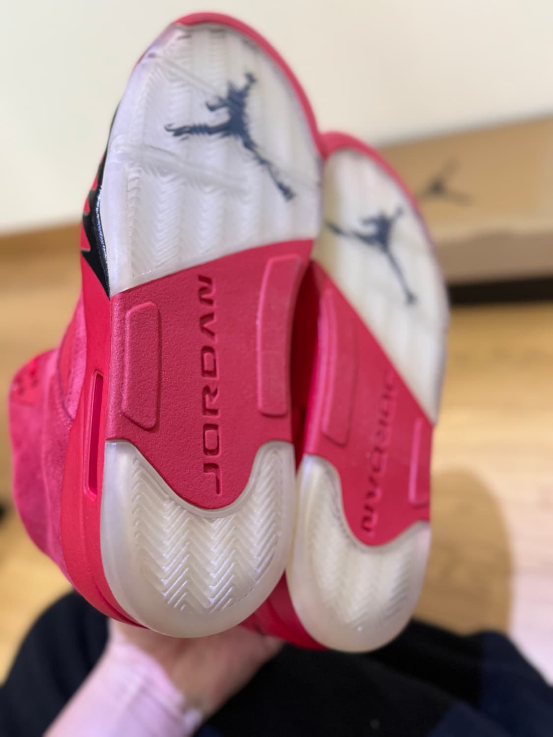 [풀구성/새제품]나이키 에어 조던 5 레트로 레드스웨이드 275 상품이미지4