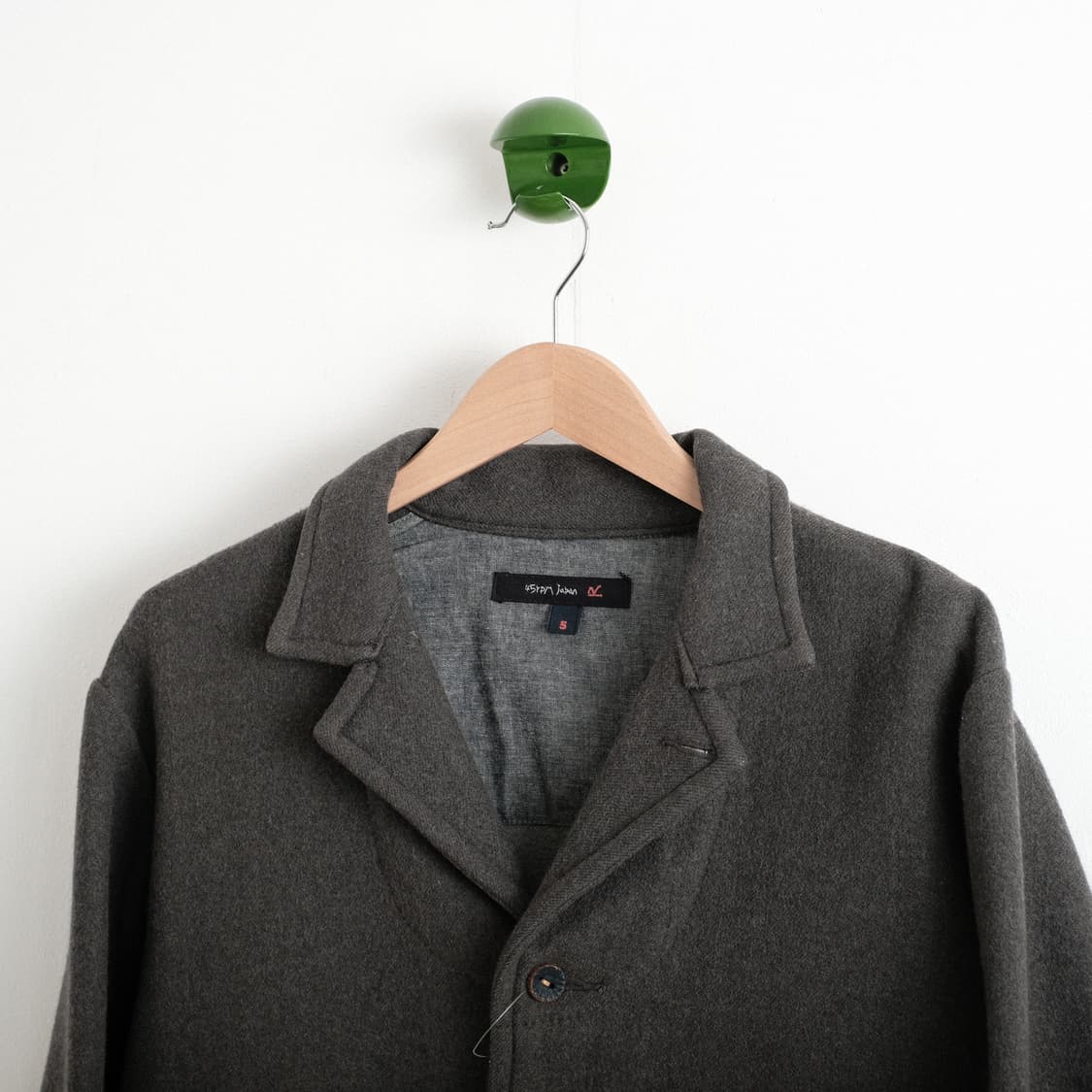 45rpm 레더 버튼 울 자켓 5(105)사이즈 상품이미지3