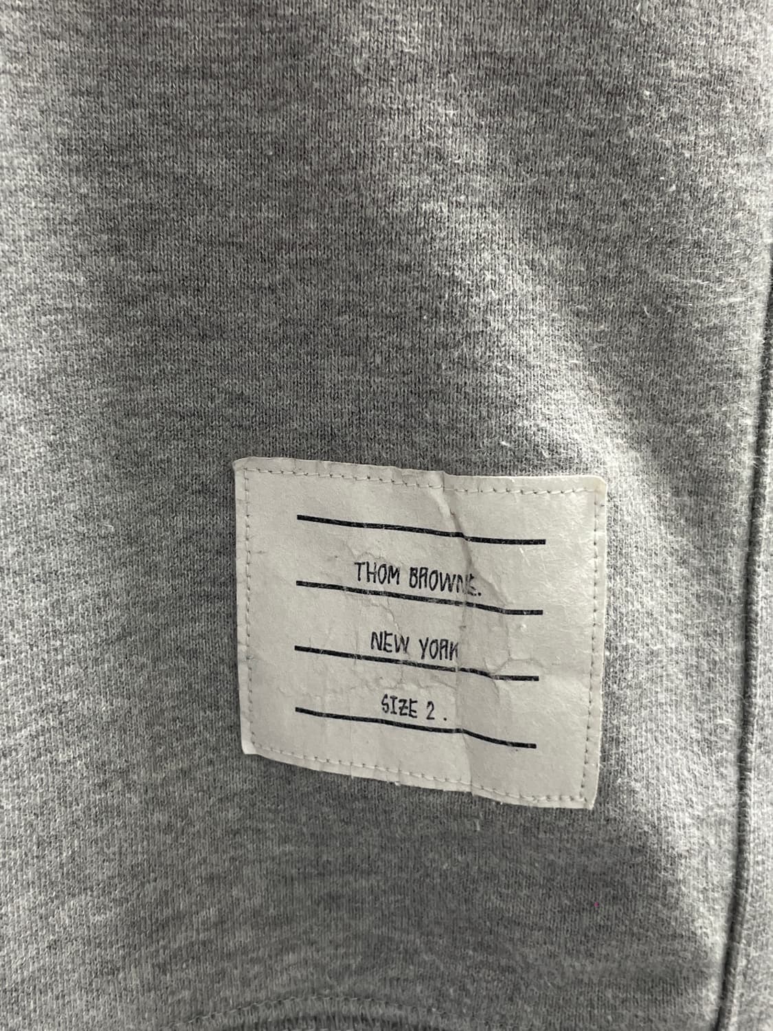 톰브라운 사선 라운드 맨투맨 (on.733) 상품이미지4