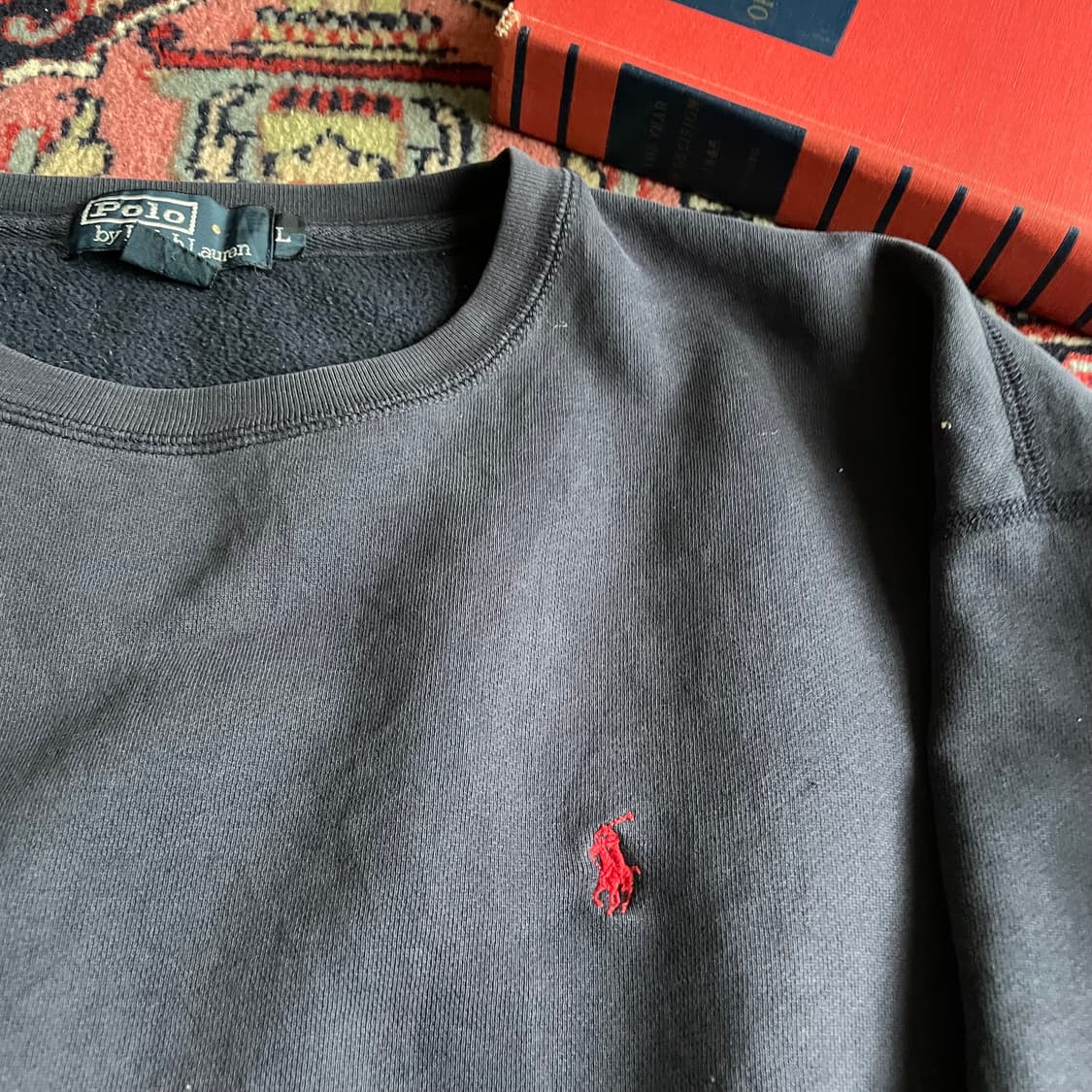 폴로 로고 맨투맨 상품이미지2