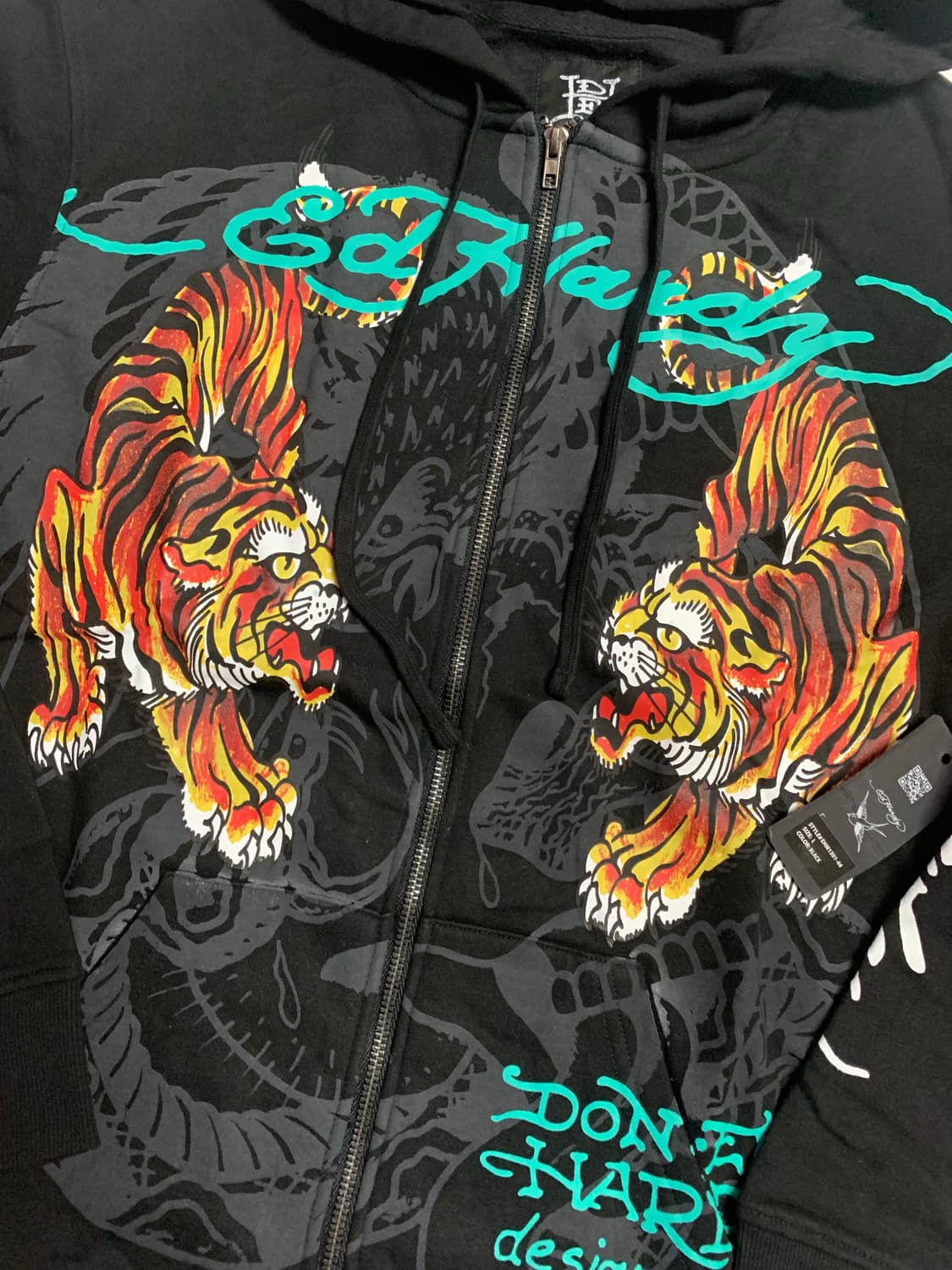 [새제품 M,L] 에드하디 후드집업 상품이미지2