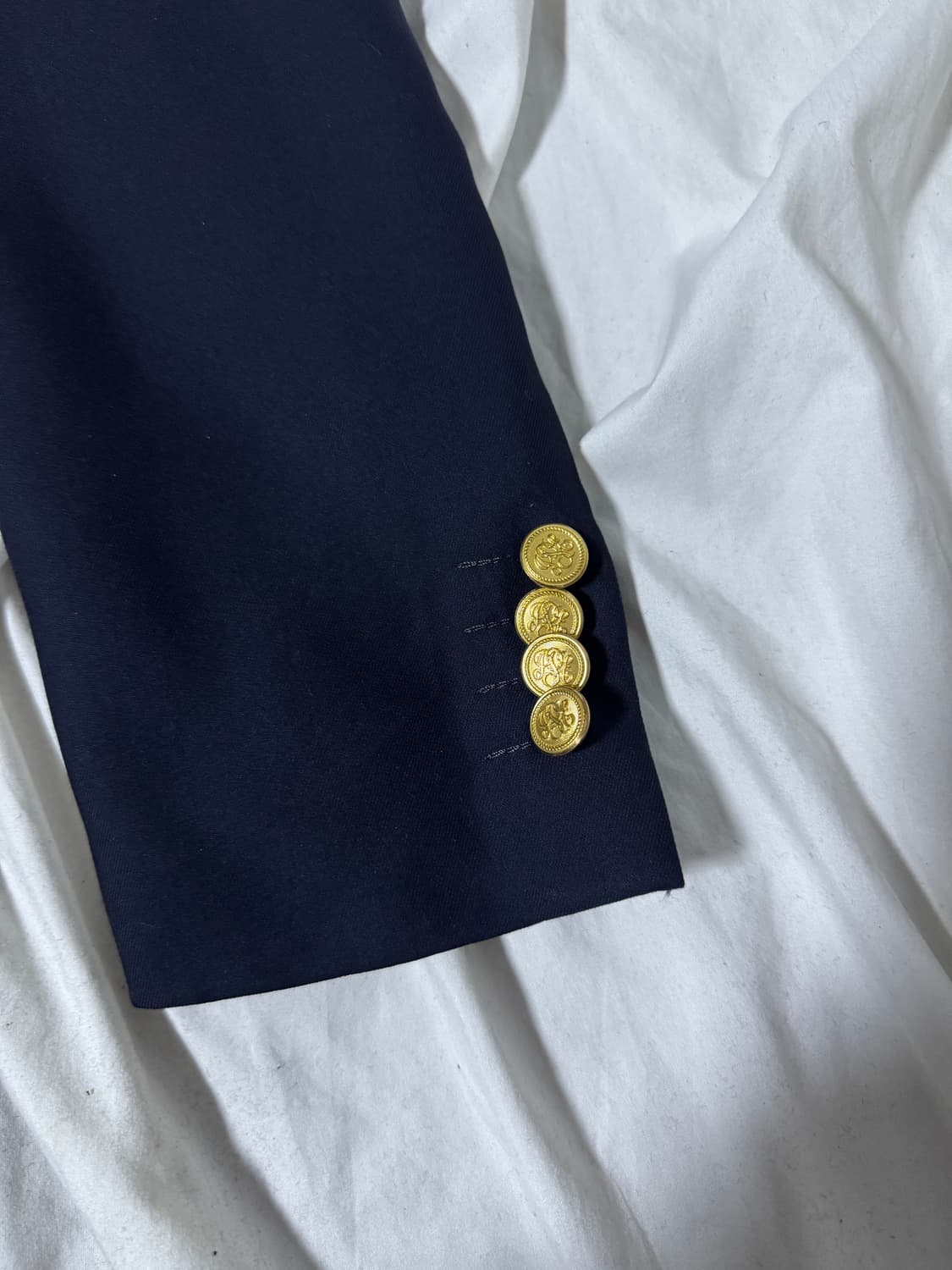 제이프레스 더블 브레스티드 네이비 금장 블레이저 상품이미지4