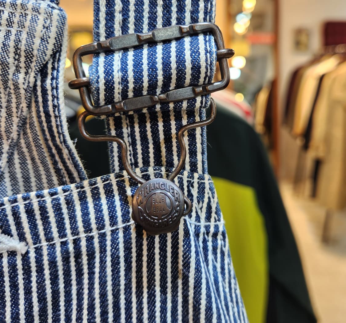 남,여29사이즈 미만) wrangler 랭글러 히코리 오버롤 데님 상품이미지3