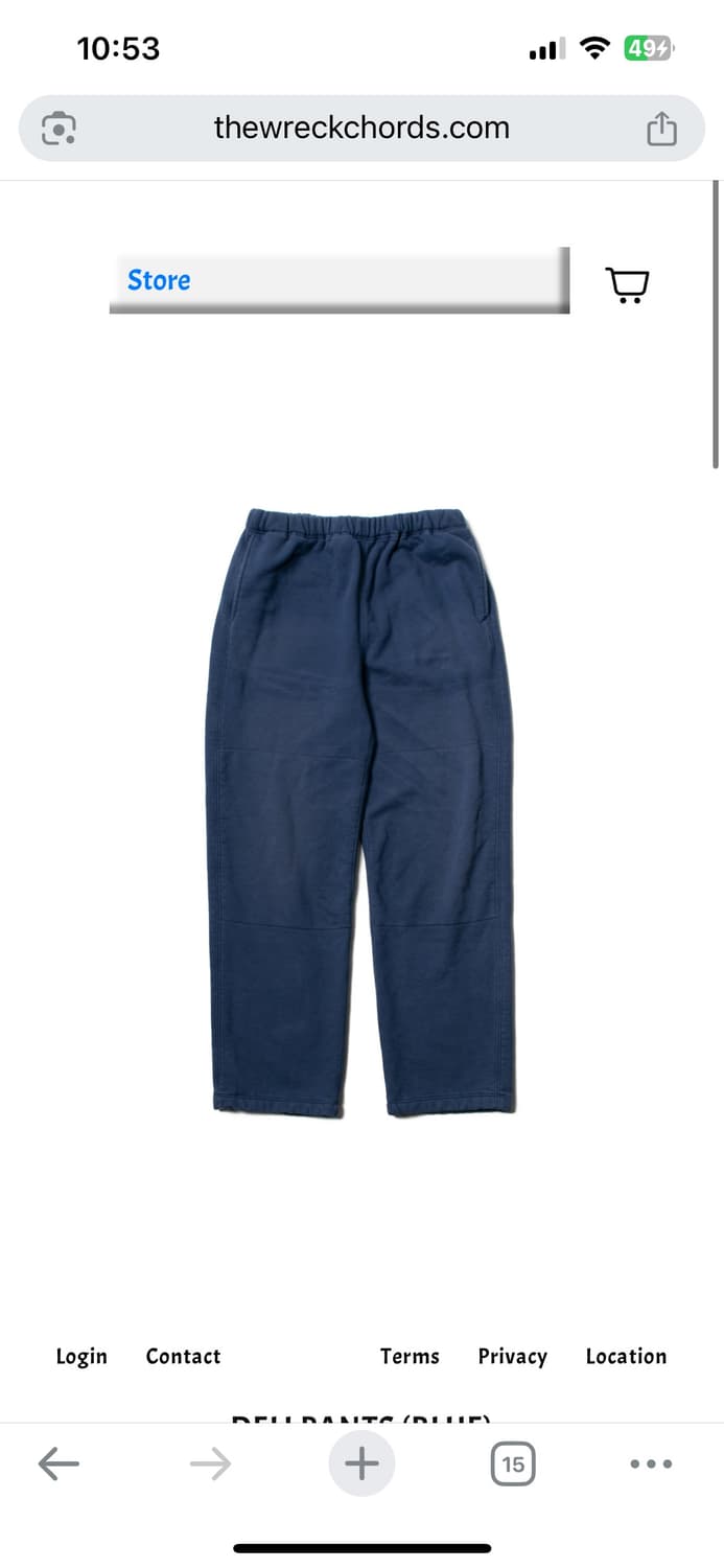 뤡코즈 델리팬츠 1사이즈 상품이미지1