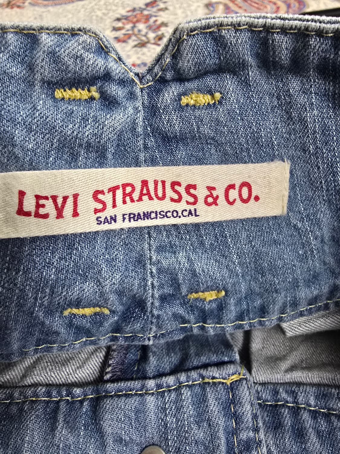 리바이스 청 미니스커트 플리츠 스커트 (1721) 상품이미지3