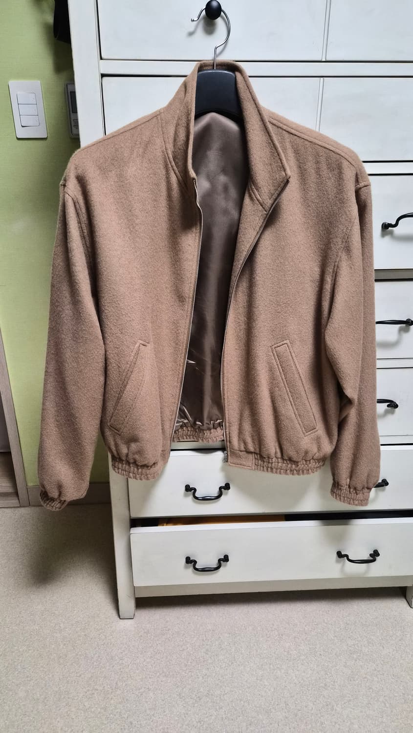 오라리 베이비카멜 블루종 상품이미지1