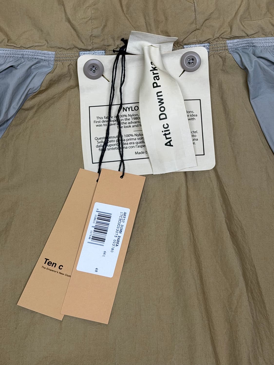 [48] 텐씨 아틱 파카(그레이) 상품이미지4