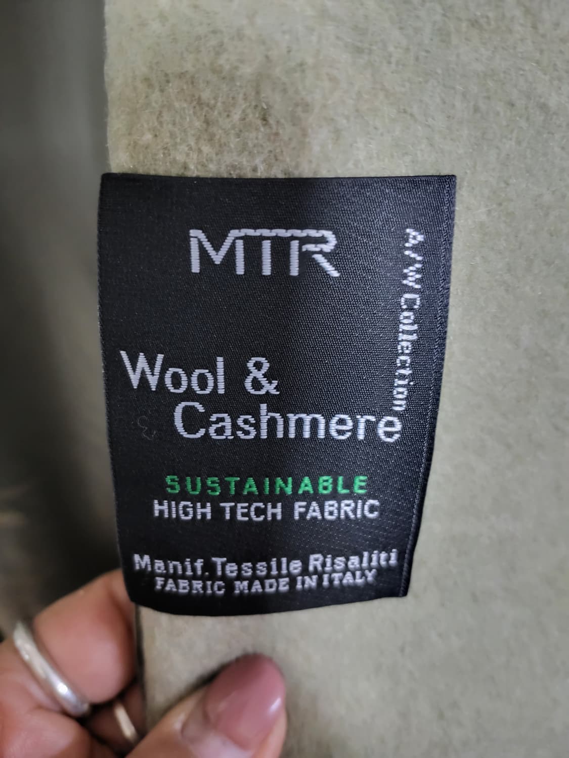 미샤 롱코트 정품  상품이미지7