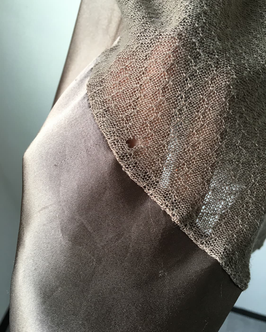 Unbalanced patch point sleeveless onepie 상품이미지6