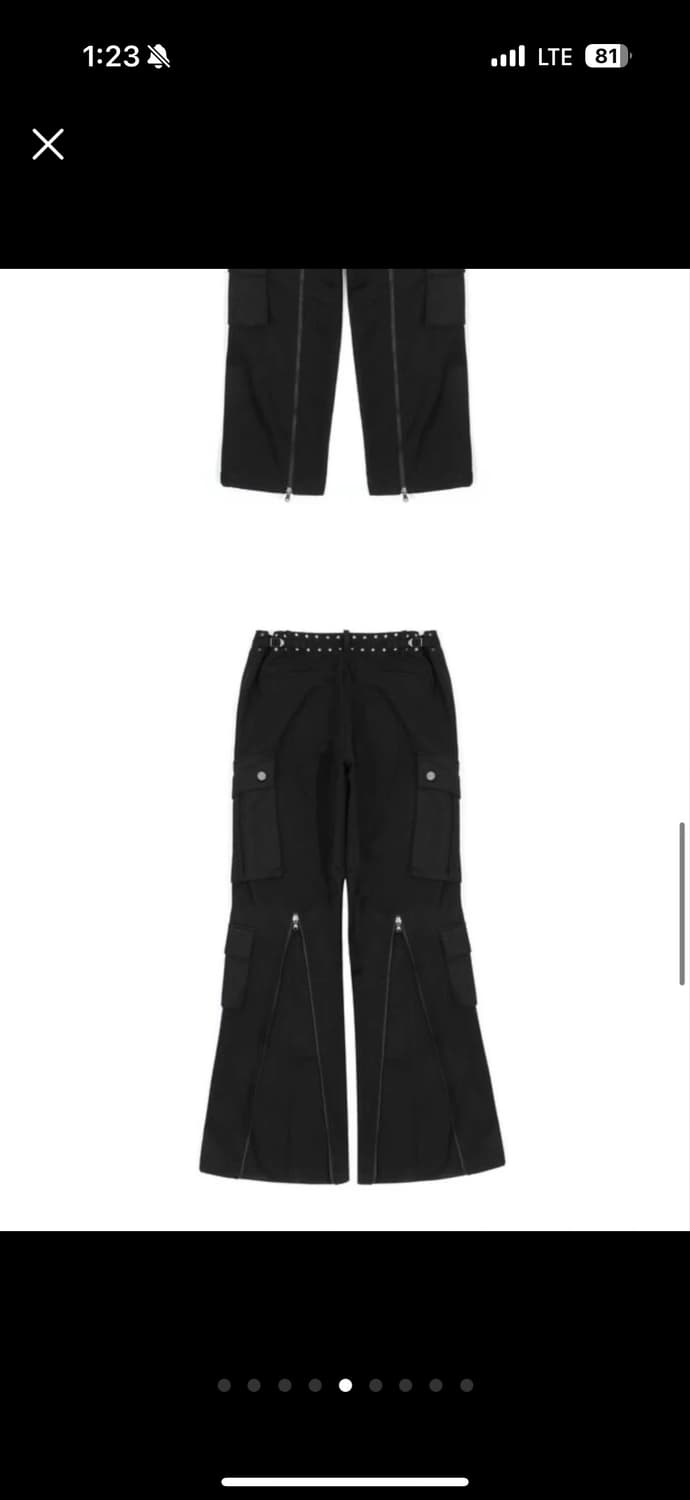 창모 LIBILLY pART 1 카고 바지 XL 새상품 상품이미지5