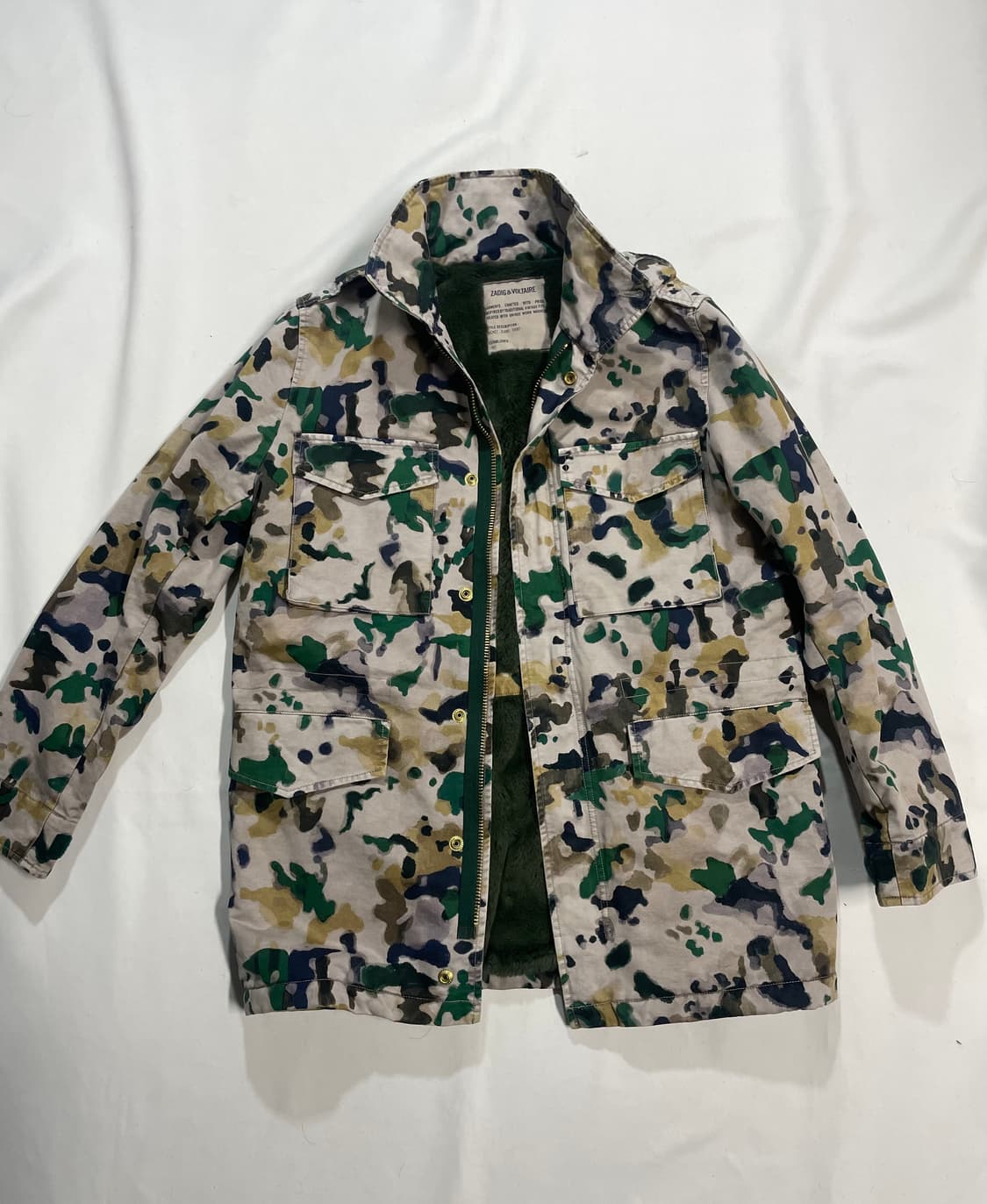 쟈딕앤볼테르 m65 카모 필드자켓 상품이미지3