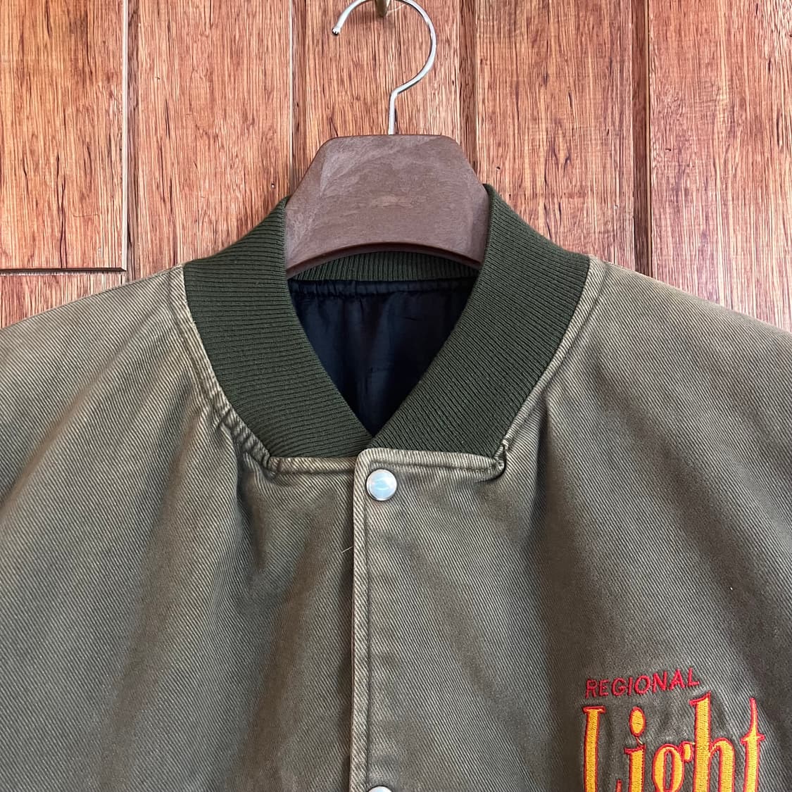 USA 빈티지 데님패딩 바시티 상품이미지3