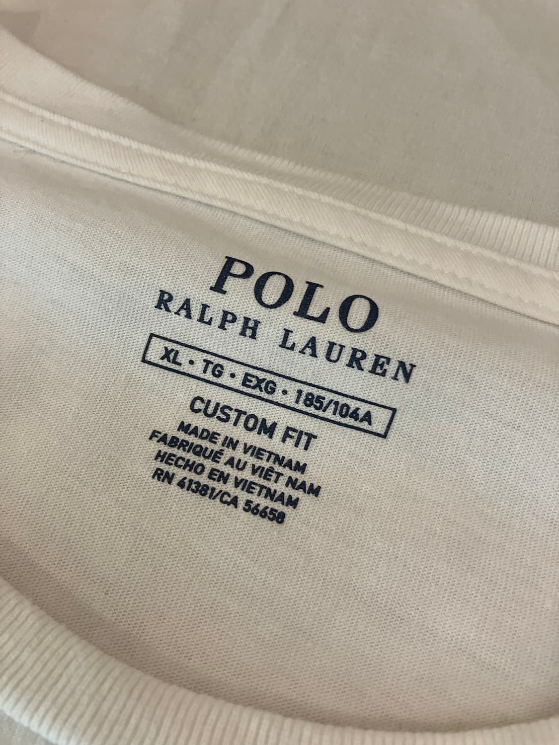 폴로 랄프로렌 화이트 롱슬리브 긴팔티 상품이미지3